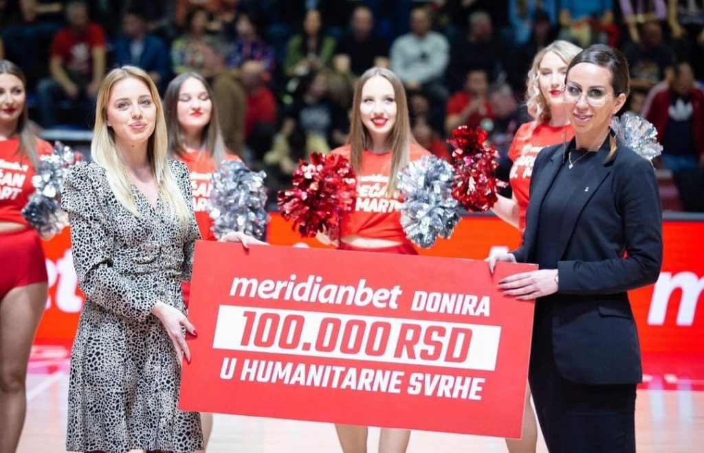 Podrška hrabrim šnajderkama – Meridian za 8. mart donirao 100.000 dinara Somborskim damama