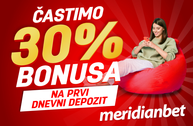 SAMO U APRILU – MERIDIAN MREŽA PARTNERA TI DONOSI 30% BONUSA NA PRVI DNEVNI DEPOZIT