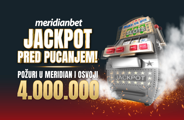 4 MILIONA TE ČEKA – Poseti Meridian lokal jer DIAMOND JACKPOT samo što nije pukao! 