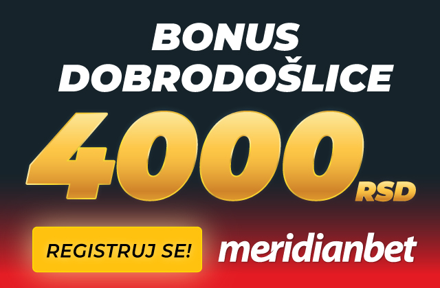 4.000 DINARA BONUSA MOŽE BITI TVOJE: Potrebno je samo da se REGISTRUJEŠ!