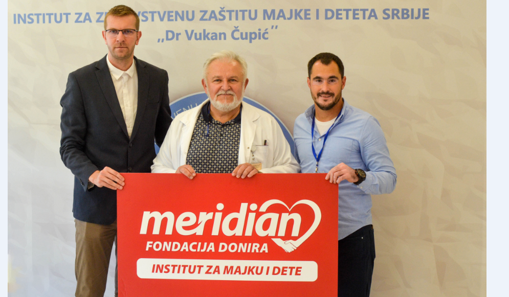 Fondacija Meridian već treći put pomaže Institut za majku i dete Srbije