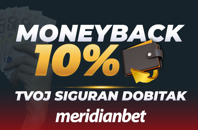 SVAKE NEDELJE te čeka 10% MONEYBACK!