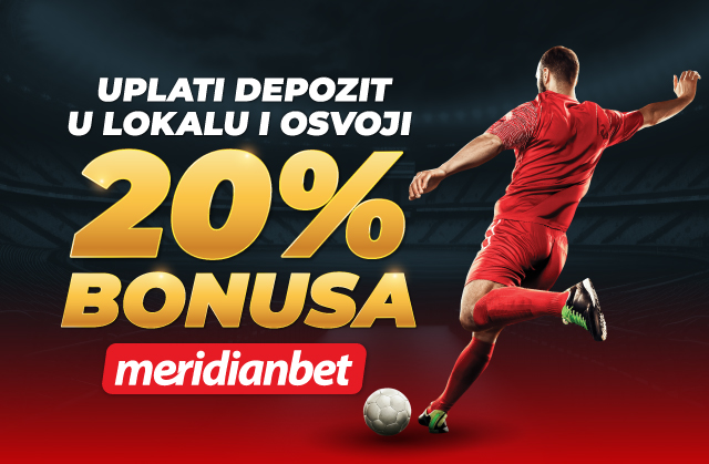 IZNENAĐENJA STIŽU SVAKODNEVNO: Deponuj i osvoji 20% više – samo u Meridian lokalima!